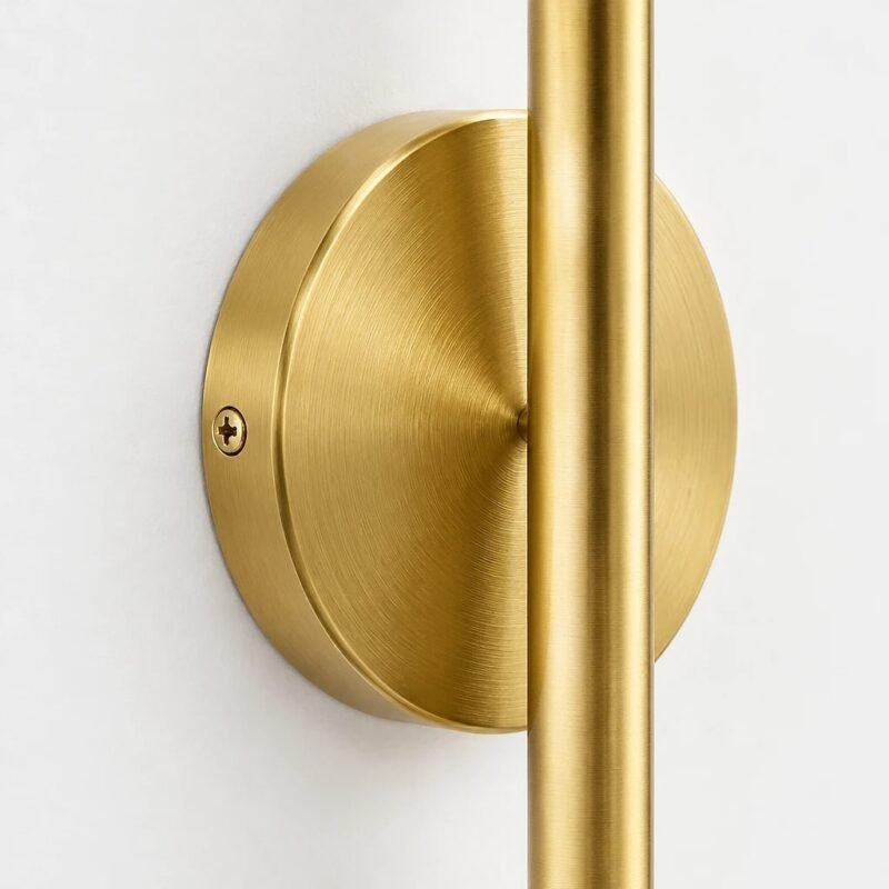 Wall Lamp, Gold 50cm Rechargeable