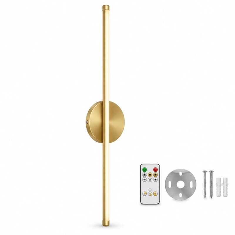 Wall Sconce, 50 cm Gold