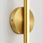 Wall Sconce, 50 cm Gold